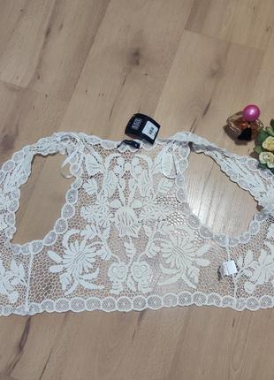 Кружевной жилет s