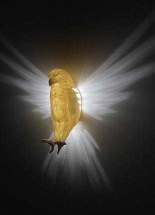 3д ночник с экопластика светильник в виде совы на батарейках,автономный,подсветка,ночная лампочка,светодиодный фонарь,сова,совушка,птица3 фото