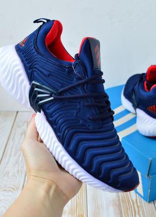 Adidas alphabounce instinct кроссовки мужские синие адидас кеды осенние