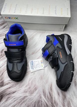 Демисезонные ботинки geox из waterproof, оригинал - 32р,  35р1 фото