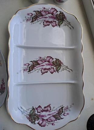 Винтажный столовый фарфоровый сервиз коростень ссср