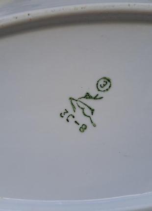 Винтажный столовый фарфоровый сервиз коростень ссср