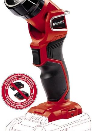 Аккумуляторный фонарь einhell te-cl 18 li h-solo 4514130