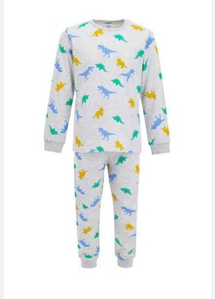 Дитяча піжама"динозаврики" на 8-9 років