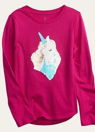 Лонгслів на дівчинку 128/134 см gap