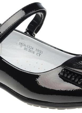 Туфлі для дівчинки нові чорні розміри 33, 34, 35, 36,381 фото