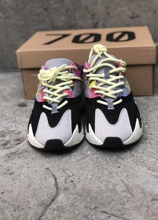 Мужские adidas yeezy boost 700 runner pink кроссовки адидас изи беговые демисезонные, кросівки адідас ізі 7002 фото