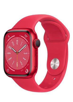 Смарт apple watch series red  8 (41mm)