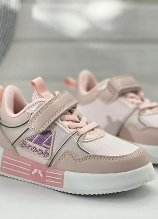 Детские кроссовки для девочки розовые от tom. m