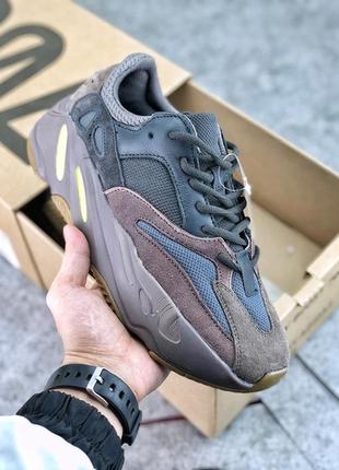 Мужские adidas yeezy boost 700 mauve кроссовки адидас изи буст мауи демисезонные, кросівки адідас ізі 7008 фото