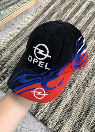 Vintage opel racing cap винтаж мужская бейсболка кепка черная опель автомобильная гоночная