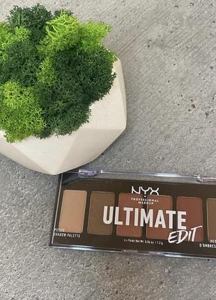 Палетка тіней nyx2 фото