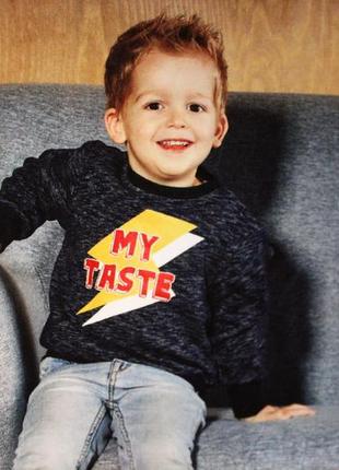 Свитшот, пуловер lupilu теплый 110-116 рост на 4-6 лет