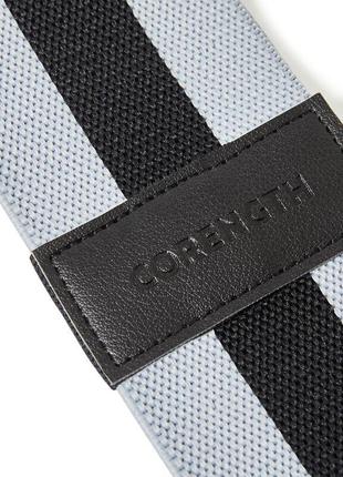 Лента - эспандер для фитнеса текстиль corength сопротивление 22кг длина 74см...