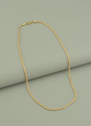 112061 ланцюг 'xuping' 45 см. (позолота 18к)