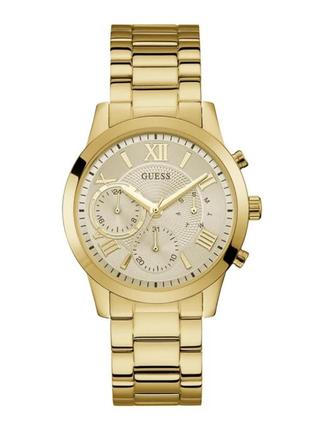 Часы guess solar w1070l2 gold