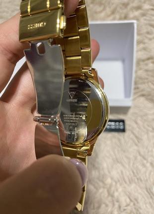 Годинник guess solar w1070l2 gold4 фото