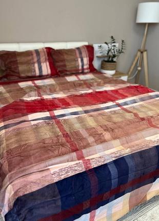 Велюровий комплект постільної білизни