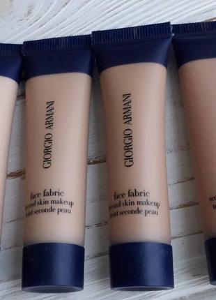 Giorgio armani face fabric second skin foundation makeup - тональний крем для комбі шкіри