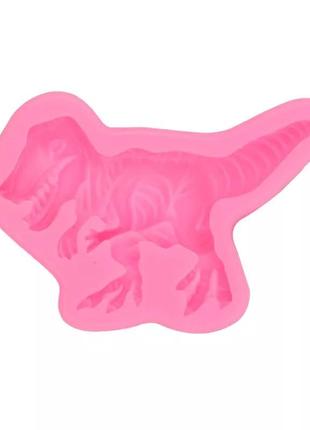 Молд силиконовый "динозавр" - размер формы 10*6см