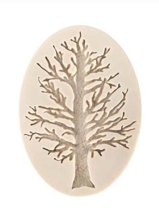Молд кондитерский "дерево" - размер молда 8*5,5см, силикон2 фото