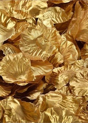 Золотые лепестки роз 200шт.3 фото