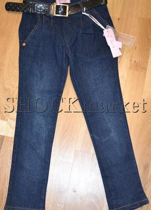 Джинсы для девочки р.12 (рост примерно 116)