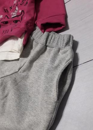Костюм теплий, джемпер і штани саймон єдиноріг7 фото