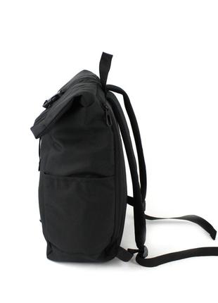 Рюкзак міський rolltop з відділом для ноутбука wallaby 1193 чорний3 фото