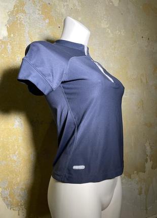 Спортивна zip футболка nike dri fit зі свушем (в стилі acg,  adidas, puma )5 фото
