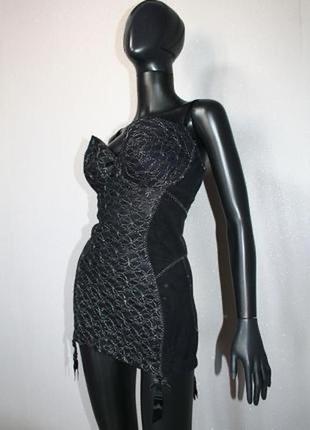 Корректирующий пеньюар мокрый асфальт ann summers р 85d на большую грудь