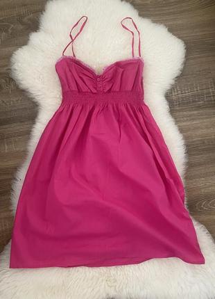 Розовое платье1 фото