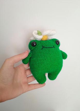 Жабка с попкой 🤫 игрушка ручной  работы лягушка лягушонок жаба3 фото