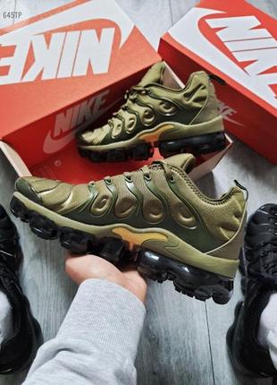 Мужские кроссовки nike air vapormax plus khaki