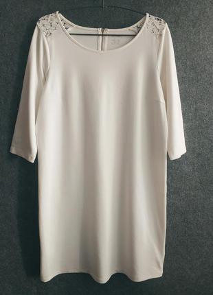 Белре платье из плотного трикотажа 46-48 размера5 фото