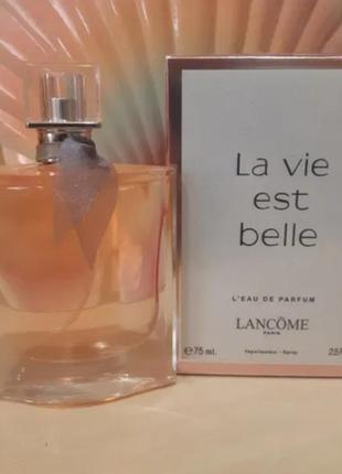 Lancome la vie est belle parfum парфумована вода 75 ml ланком ла ві е бель белле парфум духи аромат