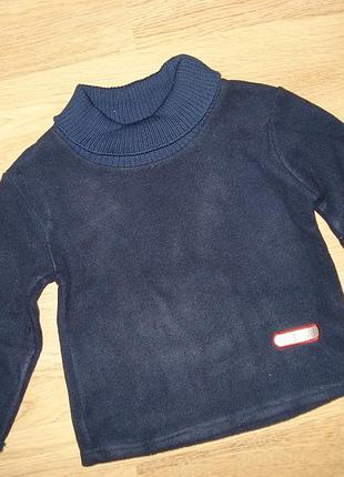 Водолазка голф с начесом теплая 3-8 лет