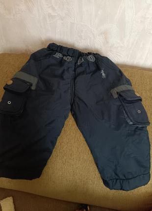 Брюки теплые