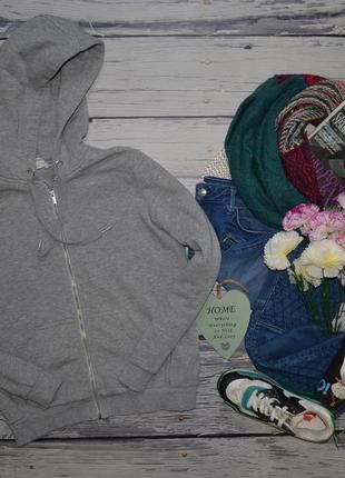 S h&m фирменный спортивный женский батник реглан кофта кенгуру толстовка