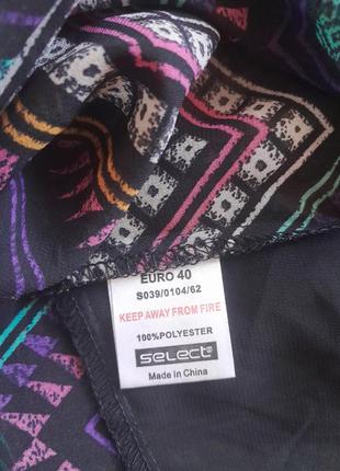 Легкая летняя блуза в принт aztek select8 фото