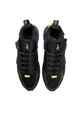 Чоловічі кросівки reebok zig kinetica edge black purple4 фото