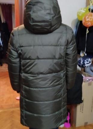 Зимова куртка-пальто на хлопчика8 фото