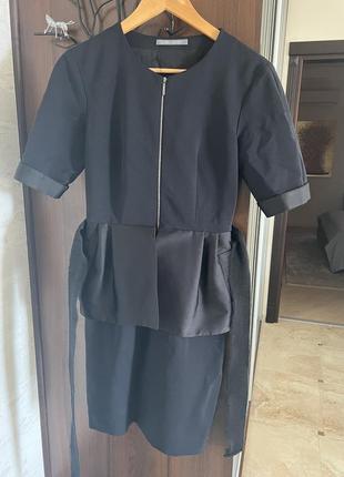 Alberta ferretti платье оригинал с баской