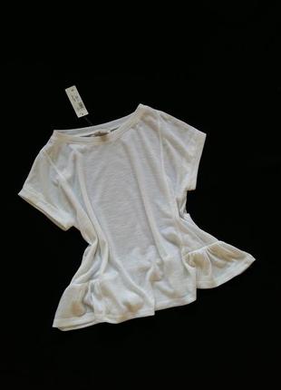 Легкая футболка/блуза river island (англия) на 9-10 лет (размер 140)