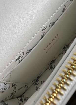 Сумка клатч pinko white premium 3