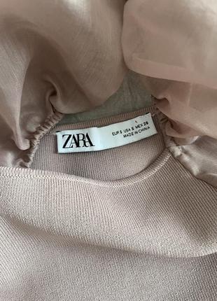 Топ с рукавами zara2 фото