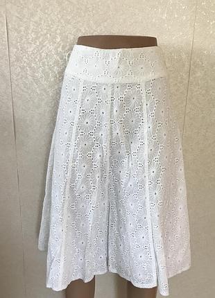 Красивая натуральная фирменная юбочка 6-8 размера