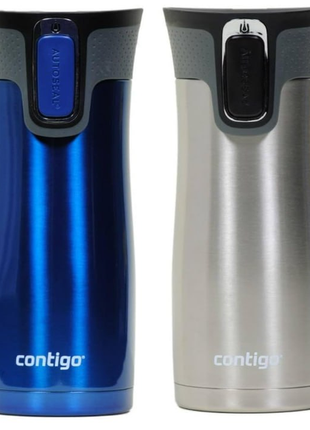 Набор из термокружек contigo huron 473 ml 470 мл. оригинал из сша