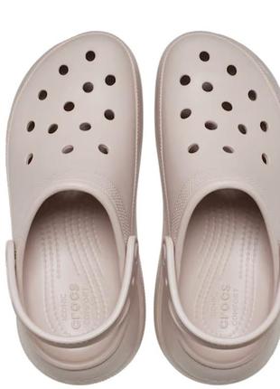 Сабо с блестками crocs crush glitter р.w9.w104 фото