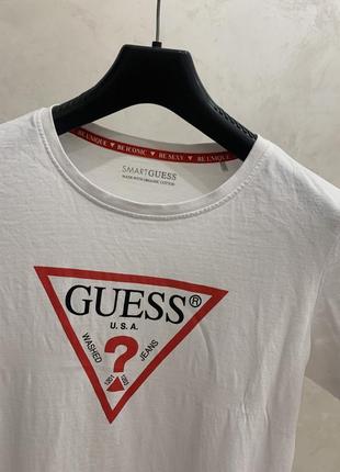 Футболка guess женская белая оригинал2 фото